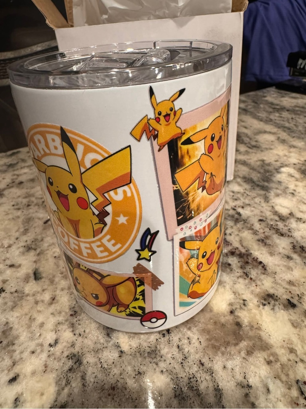 Starbucks x Pikachu tumblr NEW IN BOX - Picture 3 of 5